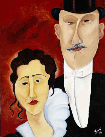 The Artist With His Wife by Bruno Mascolo